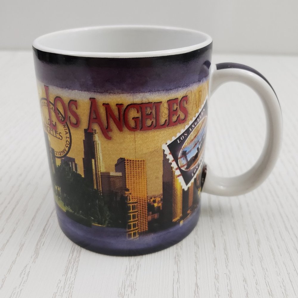 Los Angeles Theme Coffee Tea Mug Cup Graphics